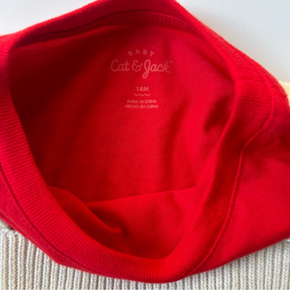 NWT Cat & Jack Baby 2 Piece Set Outfit, Size 18 Months. - Picture 4 of 5